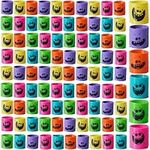 THE TWIDDLERS 96 Mini Spring Party Bag Fillers for Kids - Party Favours, Classroom Rewards and Fidget Toys and 6 Bright Colours