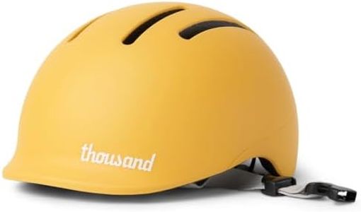 Thousand Jr. Toddler Helmet - Free Reflective Sticker Pack to Customize, No Pinch Magnetic Buckle, Adjustable Fit, Multi Sport CPSC CE ASTM Certified (Hello Yellow)