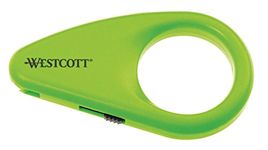 Westcott Mini Ceramic Safety Blade Box Opener - Green