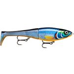 Rapala Unisex Adult X-Rap Peto Fishing Lure Artificial Bait with Soft Fishtail Freshwater Spinning Bait Running Depth 0.5-1m Fishing Lure 14 cm Made in Estonia Blue Ghost 14 cm / 39 g