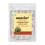 Naario Organic Jowar Flour – Gluten-Free Sorghum Atta, High in Fiber & Protein, No Preservatives – Healthy Diet – 1 KG