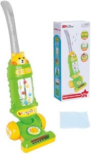 FS Kids Vacuum Toy for Children 18 Months+ with Lights and Sounds, Green