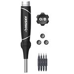 TACHI Husky 8 in 1 1002 646 245 With LED Lights Philips PH #000 00 0 1 Slotted 1/16" 5/68" 3/32" 1/8"