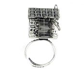 Shyle 92.5 Sterling Silver Ring, Qurbat Statement Vintage Inspired Hut Ring, Statement Adjustable Ring,Handmade Oxidized Silver Ring, Gift For Her