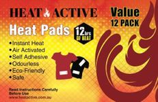 Air Activated Therapeutic Heat Pads (Body Warmer Value 12 Pack)