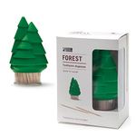 Monkey Business Forest: Fun Toothpick Dispenser | Fir Trees-Shaped Toothpick Holder Dispensing 1 Toothpick When Shaken | Cute Kitchen Accessories | Toothpicks not Included | Cool Kitchen Gadgets