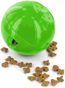 PetSafe Slimcat Feeder Ball - Interactive Game for Your Cat - Fill with Food and Treats - Green