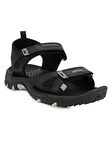 Campus Men's 2GC-01 BLK/L.Gry Casual Sandals - 9UK/India 2GC-01