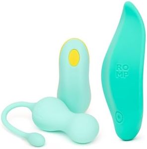 ROMP Cello Vibrating Egg & Wave Clitoral Vibrator Bundle