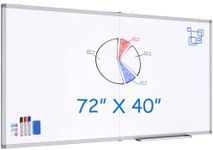 White Board Dry Erase 72x40, Large 