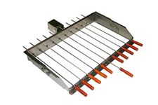 SunshineBBQs BBQ Cypriot Grill Top Rotisserie Kebab Skewers with Electric Motor - Small