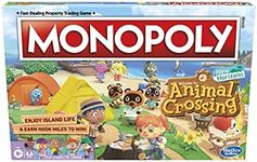 Monopoly - Animal Crossing - New Horizons Edition Boardgame - Inspired By Nintendo'S Video Game - 2-4 Players - Family Board Games And Toys For Kids - Boys And Girls - F1661 - Ages 8+