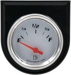 Equus 5362 2" Fuel Level Gauge, White