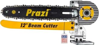 Prazi 12" Beam Cutter Attachment for Circular Saws – for 7-1/4"-8-1/2" WormDrive Saws – American Owned Company – Increase Cut Depth from 2-1/2” to 12”