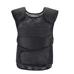 Professional Stab Proof Vests Manganese Steel Stab Proof Plates Adjustable Covert Tactical Vest Unisex (Mesh style)