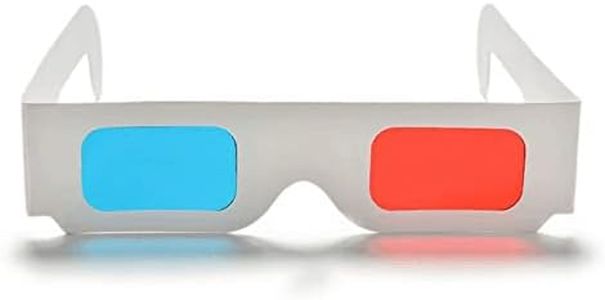 3D Glasses Red Cyan ~ Blue Never Used 2pcs