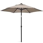 AMMSUN 6ft Patio Umbrella Outdoor T