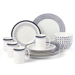 Kate Spade 890212 Charlotte Street East 16-Piece Dinnerware Set