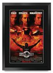 HWC Trading A3 FR Con Air Movie Poster Nicholas Cage John Cusack John Malkovich Signed Gift FRAMED A3 Printed Autograph Film Gifts Print Photo Picture Display