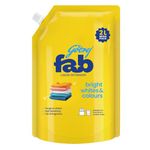 Godrej Fab Liquid Detergent Refill Pouch for Machine & Hand Wash - 2kg