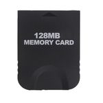 Gamilys 128MB Black Memory Card Compatible for Wii Gamecube