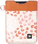 Thread Wallets Slim Minimalist Elastic & Leather Vertical Wallet with RFID for Men & Women | Small Credit Card Holder for Front Pocket (Tawny)