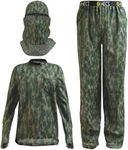 HECS HECSTYLE Lightweight System | Hunting Camo Suit with Bioelectric Shielding | Hunting Clothes for Men | Patented Technology | Mens Hunting Clothes - 5X-Large - Green