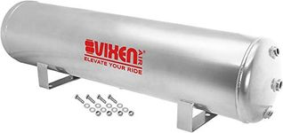 Vixen Air 5 Gallon (18 Liter) 9 Ports Suspension/Air Ride/Bag/Train Horn Air Tank 200 PSI (Silver) VXT5200G