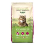by Amazon Complete Dry Cat Food with Salmon & Rice for Adult Cats, 1 Pack of 10 kg (Previously a Lifelong Brand, Same Product)