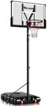 VISVEIL Basketball Hoop,Portable Ba