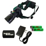 Elusive Wildlife 3-in-1 LED Headlamp Kit with Adjustable Beam for Hunting, Hiking and Camping-Dimmable, Zoomable led headlamp with Over 200 Yards Distance High Power headlamps for Hunters