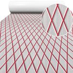 EVA Foam Boat Decking Sheet Self-Adhesive Boat Flooring Waterproof Faux Teak Marine Flooring Non-Slip Sea Deck Boat Flooring for Fishing Boat Yacht Motorboat Kayak Surfboard 74.8" X27.5"/13"