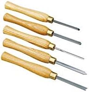 Proxxon 27023 Turning Tool Set in Box, 5-Piece