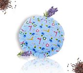 Little Boo Rai Mustard Seeds Pillow with Lavender, Baby-Round Head Shaping Baby Pillow,Neck Support Pillow Gifting 0-12 Months for Infant newborn Toddler (Round, Sky Blue)