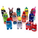 Toys for Game PVC Space Figures Model Toys Cake Topper Decorations Accessories Computer Desktop Dolls Gifts Figures Collection Toys Gifts Free 50pcs Stickers and Bag (Set B)