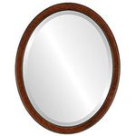 OVALCREST Oval Beveled Wall Mirror 