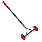 Darlac Lawn Scarifier – For Lawn Care & Maintenance – Made From Strong Powder-Coated Steel – Telescopic Handle Adjusts to Suit Height – Extends 97cm to 1.5m – Easy To Use Garden Rake