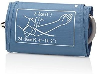 A&D Medical Replacement Blood Pressure Cuff (UA-280) - Medium (24-36 cm / 9.4" - 14.2" Range), BP Cuff Connector, for UA-705V/VL and UA-787EJ BP Monitors