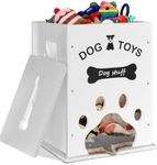 VOOTTOU Dog Toy Bin Dog Toy Basket,