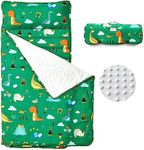 beeweed Toddler Nap Mat, Rollup Des