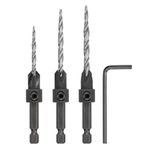 DEWALT Countersink Drill Bit Set #6, #8, #10, 3-Piece (DW2535)