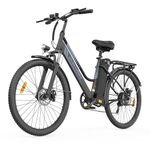 Electric Bike for Adults, 250W Rear Motor Electric Bicycle with 36V 20AH Battery, 80-120km Long Range, 7-Speed & 3 Riding Modes, 25km/h Electric Hybrid Bike for Men Women City Commute (c26pro Black)