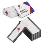 Magnetic Shelf Label Data Card Holders - C Channel - Magnetic Strips with Protective Films - Labels for Shelf Organization - 1" x 3" (50)