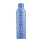 Bottle Up Reusable Water Bottle Filled with English Still Spring Water 500ml, Stone Blue, Plant-based Bottle, BPA Free, Eco Friendly Bottle of Water