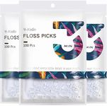 Y-Kelin 300 Pcs Dental Floss Picks 