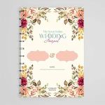 Nyouta Wedding Planner (Personalize) | Engagement Gift | Hard Bound Spiral Diary with 200 Pages | Wedding Planner Organiser | Useful Checklists for your Dream Day | Royal Edition