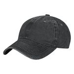 Custom Hats for Men Design Your Own Logo Photo Text Personalized Adjustable Womens Baseball Caps,Black