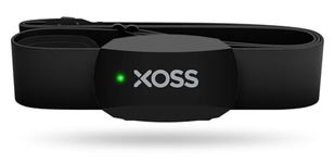 XOSS X2 Heart Rate Monitor Chest Strap, HRM Bluetooth 4.0/ANT+ Strava IP67 Waterproof Heart Rate Tracker Sensor Compatible with XOSS Garmin Wahoo CoospoRide Running/Cycling/Yoga Sport App …