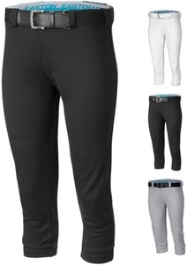 Easton | ZONE 2 Fastpitch Softball Pants | Adult Small | Black