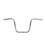 7/8'' Drag Ape Hanger Handlebar Fit Bobber Brat Cafe Chopper Custom Motorcycles Harley Sportster Chrome (10 inch)